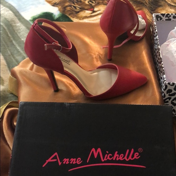 Anne Michelle red shoes. - Picture 4 of 9